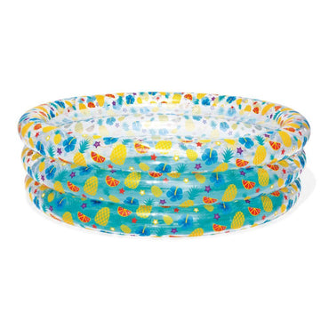 BESTWAY Tropical Life 3 Rings Pool for Kiddies 5ft 7in x 1ft 9in